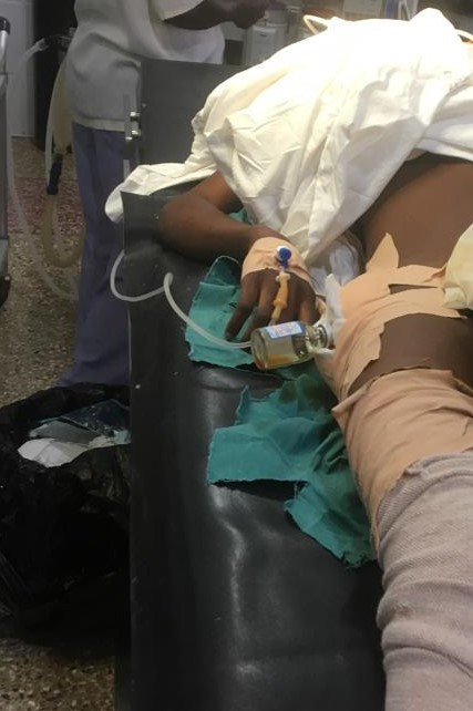 Ghana heup medicatiefles